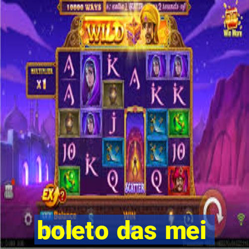 boleto das mei